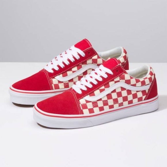 Vans Shoes - Red vans❤️